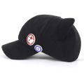 Anime Cute Cat Ears Asuka Langley Soryu Cosplay Cotton Hat Adult Girls Baseball Cap Badge Prop Party Accessories.