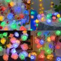 80 psc  Led Rose Flash String Fairy Light (25 Feet Length). 