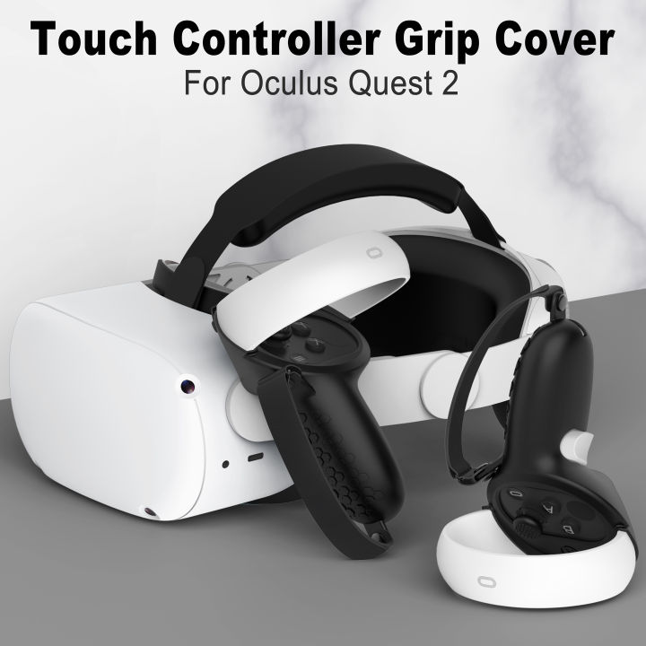 design Silicone Grip Cover Protector with Knuckle Straps Compatible with Oculus Meta Quest 2 Controller handle cover Accessories
