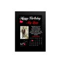 photo frame birthday customized. 