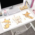 Anim Pokémon Pikachu  Leather Mouse Pad Pokémon Gaming Extra Large Gaming Keyboard Desktop Pad Children's Writing Table Mat. 