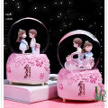 Uonehome ready to send h024 romantic love crystal ball music Valentine birthday gift to friends gift wrapping card. 