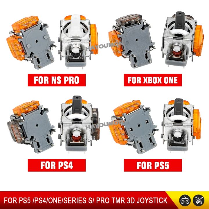 2/10pcs TMR Joystick for Switch Pro PS5 PS4 Xbox Series for Xbox One Anti-Drift Electromagnetic 3D Analog ThumbStick Accessory