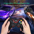 【6-in-1】 Universal Wireless Bluetooth Gaming Controller ~ Joystick Joypad Gamepad for PlayStation, PC, Computer, Laptop, Mobile, Android, iOS, TV Box, Nintendo Switch ~ Dual Shock Vibration ~ Wireless PS3 Controller Remote~ By FunBug. 
