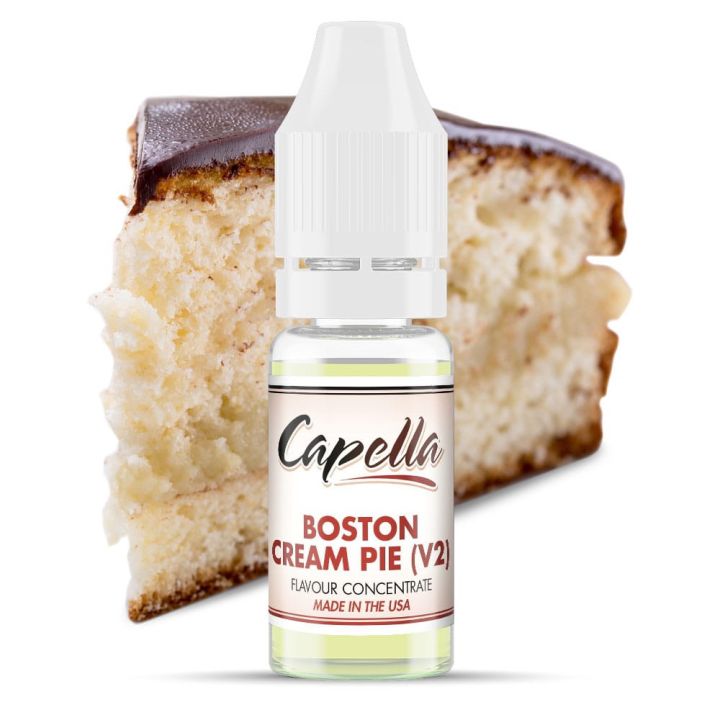 Boston Cream Pie (V2) Capella Flavour Concentrate Drops 30ml