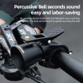 ROCKBROS Bicycle Bell MTB Mountain Road Bike Horn Bell Copper Warning High Decibel Clear Ring Bell Cycling Retro Crisp Bell.