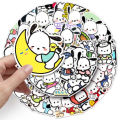 10/30/50pcs Cute Pochacco Anime Stickers Sanrio Graffiti Sticker DIY Phone Skateboard Notebook Kawaii Cartoon Decal for Kids Toy. 