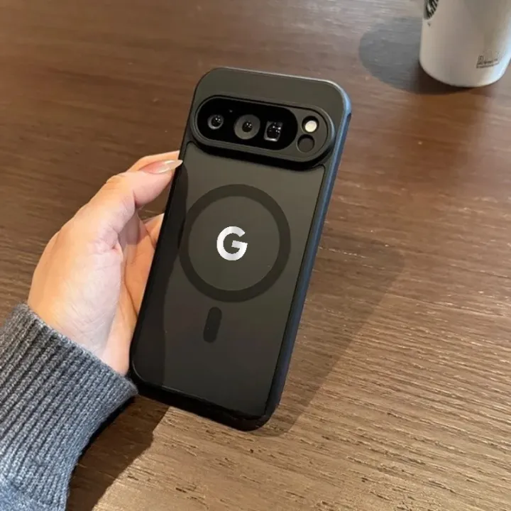 Simlple%20Skin%20Feel%20Frosted%20Slim%20Case%20For%20Google%20Pixel%2010A%209%20Pro%20XL%208%207%206%20A%20Pro%20Magnetic%20Charge%20Anti-drop%20Airbag%20Buffer%20Back%20Cover%20-%20Image%202