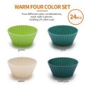 Cup Cake Mold Re-useable Silicone Cake Cup 100Pcs Paper Cake Cup Mini Cup Cases Wrapper Baking Paper CupCake Cup Cake Mold. 