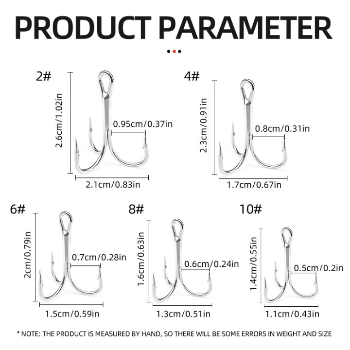 ShareShark%2050pcs/box%20Fishing%20Treble%20Hooks%20Kit%20High%20Carbon%20Steel%20Hooks%20Strong%20%20Round%20Bend%20with%20Split%20Rings%20for%20Lures%20Baits%20-%20Image%204