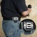 Utility Belt Drill Carrier, Clip-on Drill Holder, Functional Drill Holster, Tape Measure Compartment, Belt Drill Holder.