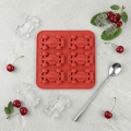 6-Cavity 3D Race Car Silicone Ice Mold Grand Prix Style Ice Cube Tray Chocolate Mould DIY Baking Tool for Tumbler BPA Free.