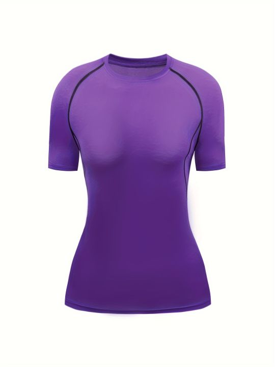 Women's%20Quick-Dry%20Crew%20Neck%20Tee%20%E2%80%93%20Breathable,%20Stretchable%20Activewear%20with%20Classic%20Solid%20Color%20Design%20-%20Image%203