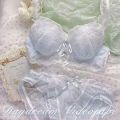 Sweet Japanese Ladies Bra Set Small Breasts Gathered Lace Mesh Sexy Bra Set Girls Court Lingerie Fairy Bra Lingerie. 