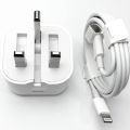 I-phone Charger Folding 25 Watt Power Adapter With USB-C To Lightning Cable For I-phone X To 14 Pro Max. 