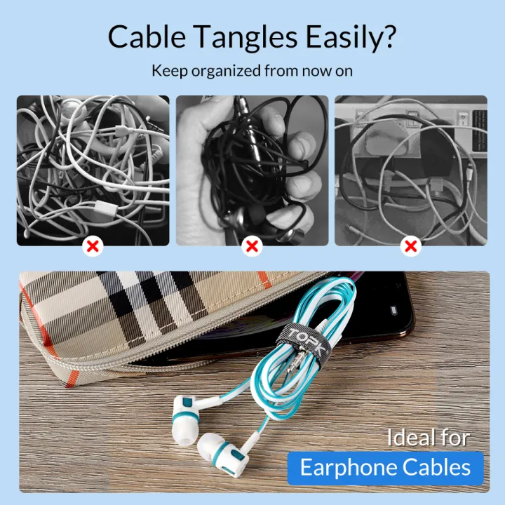 TOPK%20Releasable%20Cable%20Organizer%20Ties%20Mouse%20Earphones%20Wire%20Management%20Nylon%20Cable%20Ties%20Reusable%20Loop%20Hoop%20Tape%20Straps%20Tie%20-%20Image%203