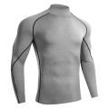 Men Running T shirt Quick Dry Bodybuilding Sport Shirt Long Sleeve Compression Top  Fitness Tight Rashgard Gym T-Shirt Men. 