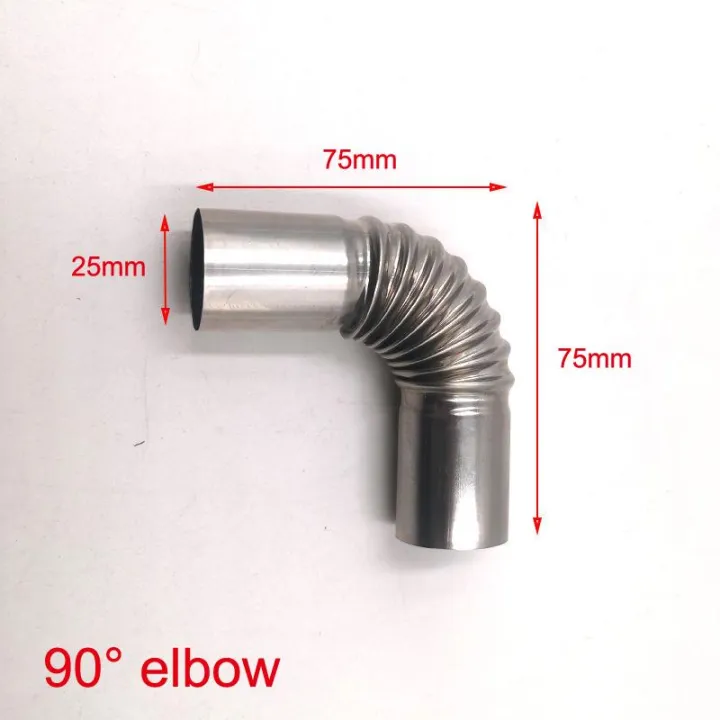 NEW%2060-300cm%20Air%20Parking%20Heater%20Stainless%20Steel%20Exhaust%20Pipe%20Tube%20Gas%20Vent%20Hose%20With%20Hose%20Clamp%20For%20Car%20Heater%20-%20Image%204