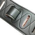Adjustable Leather Guitar Strap Double Side 2 Colors Black & Brown PU Soft Belt for Electric Acoustic Classical Bass Guitarra. 