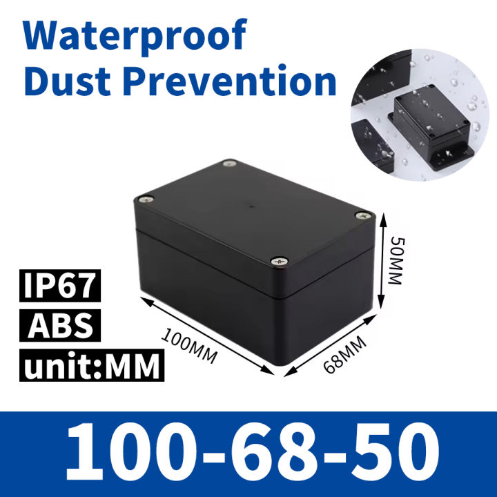 100x68x50mm%20Waterproof%20Plastic%20Electrical%20Project%20Box%20Enclosure%20Case%20for%20Outdoor%20Electronics%20Instruments%20Junction%20Housing%20-%20Image%204