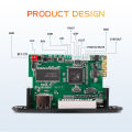 DC 12V Bluetooth MP5 MP4 MP3 Decoder Board Audio Receiver 1080P HD Video Player Movie Photo Ebook FM Radio AUX USB TF for Car. 
