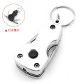 6 in 1 Mini Pocket Multitools Folding Screwdriver Bit Keychain Led Bottle Opener Multi Function Keychain. 
