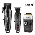 Kemei KM-2293,km-2290,km-2026 New hair trimmer with LCD display, electric hair clipper, shaver, men's hair clippers for Salon. 