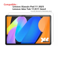 2Pcs For  Xiaoxin Pad 11 2025 Tempered Glass Film Idea Tab 11/K11 Gen2 Scratch Screen Protector TB335FC/TB336ZU/FU 11"Film. 
