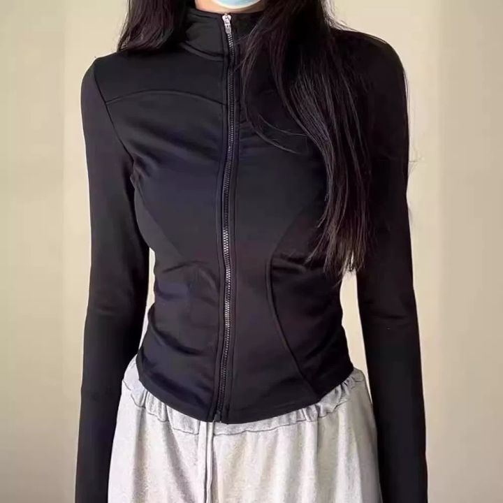 NEW%20Summer%20Women's%20Stand%20Collar%20Yoga%20Sun%20Protection%20Jacket,%20Anti-UV%20Slim%20Lightweight%20Sun%20Shirt%20for%20Outdoor%20Sports%20&%20Daily%20Wear%20-%20Image%202