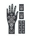 Mehndi sticker stencil designs. 