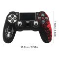 Soft Silicone Cover For PS4 Controller Case, 360° Full Protection, Sweatproof Anti-Scratch,No Fading, with Thumb Stick Caps.