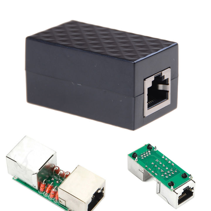 Highquality%20Lightning%20Arrester%20Ethernet%20Surge%20Protector%20RJ-45%20Ethernet%20Cable%20Join%20Extension%20Converter%20Adapter%20Coupler%20-%20Image%202