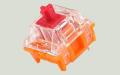TTC golden red V3 linear switch good quality lightweight easy press no finger pain. 