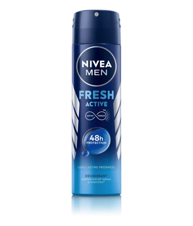 Nivea Men Body Spray Fresh Active (150ml)