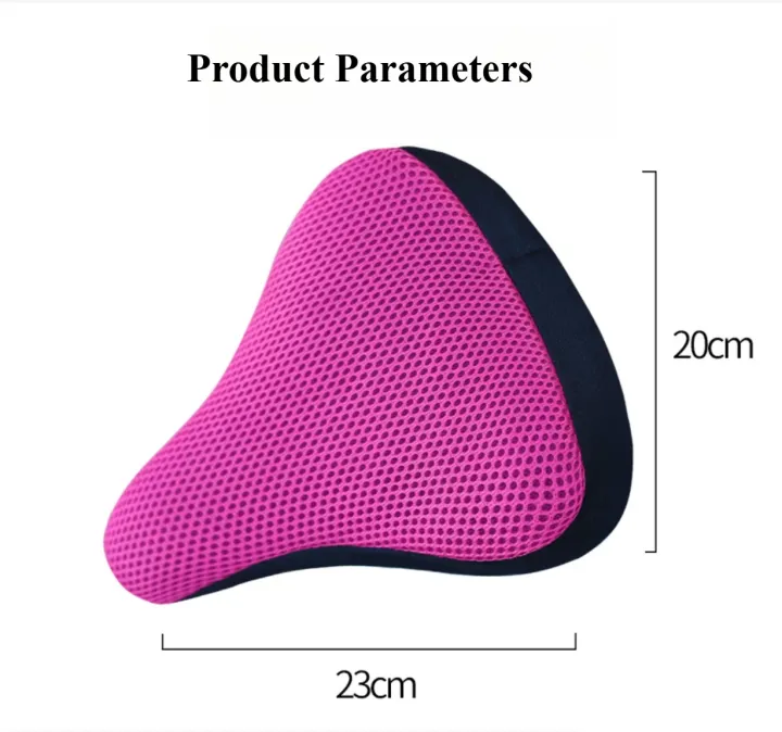 Bicycle%20Seat%20Cover%20Cushion%203D%20Soft%20Bike%20Seat%20Cover%20Seat%20Cushion%20Cycling%20Breathable%20Saddle%20Comfortable%20Bicycle%20Accessories%20-%20Image%204