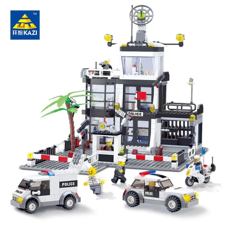 KAZI%20Building%20Blocks%20City%20Policee%20%20631Pcs%20Toys%20for%20Childre%20-%20Image%202