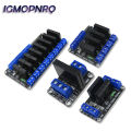 5V 1/2/4/8 Channel Solid State Low Level  Relay Module SSR AVR DSP G3MB-202P 240V 2A Output For Arduino 1 2 4 8 Way new. 