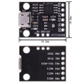 ATTINY Blue Black TINY85 Digispark Kickstarter Micro TYPE-C Development Board ATTINY85 module for Arduino IIC I2C USB ATTINY45. 