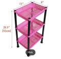 Versatile Mini Kicthen rack for home & office compact and functional storage (plastic rack). 