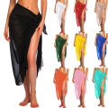 Womens Long&Short Sarong Swimsuit Coverups Summer Beach Bikini Wrap Sheer Short Skirt Scarf for Swimwear Cover-ups. 