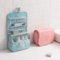 Portable Hook Toilet Bag Multi Functional Travel Waterproof Wear Resistant Multi Layer Storage Large Capacity Makeup Bag. 
