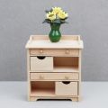 1 Pc 1:12Scale Dollhouse Miniature Wooden Cabinet Model Playhouse Furniture Living Room Bedroom Mini Storage Cabinet Ornament. 
