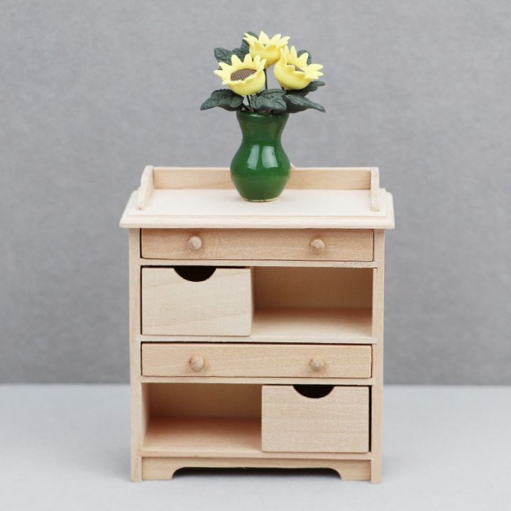 1%20Pc%201:12Scale%20Dollhouse%20Miniature%20Wooden%20Cabinet%20Model%20Playhouse%20Furniture%20Living%20Room%20Bedroom%20Mini%20Storage%20Cabinet%20Ornament%20-%20Image%203