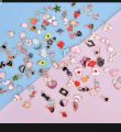 15 pcs cute alloy different styles Mix Color and Mix size metal alloy charms  for jwellery making , pendants ,and bracelets making. 