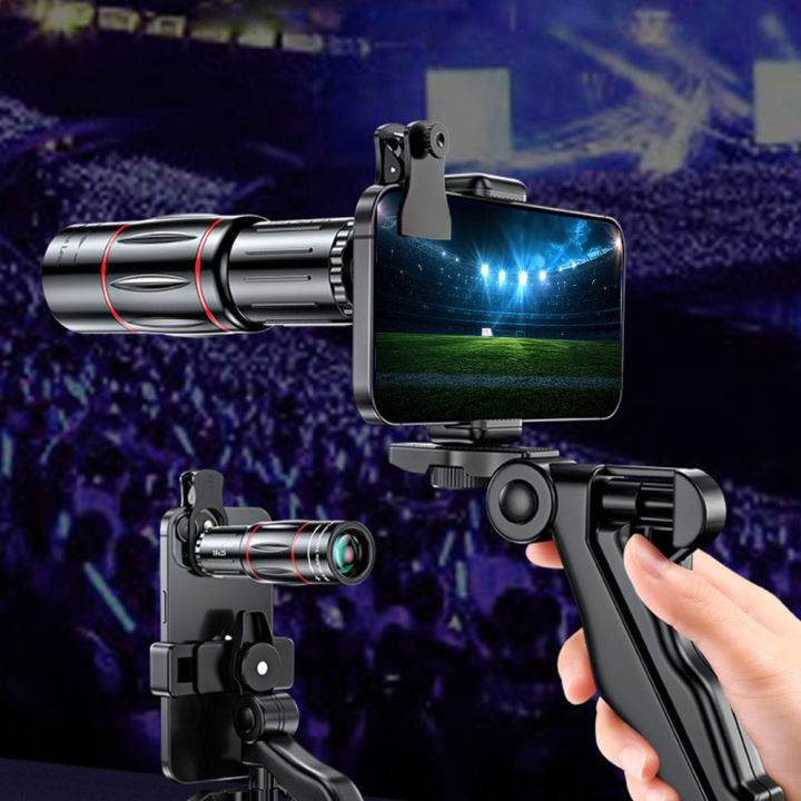 18/28/36X%20Monocular%20%20Clip-On%20Zoom%20HD%20%20Lens%20Universal%20Phone%20Camera%20Telephoto%20Lens%20for%20Camping%20Hunting%20Sports%20-%20Image%203