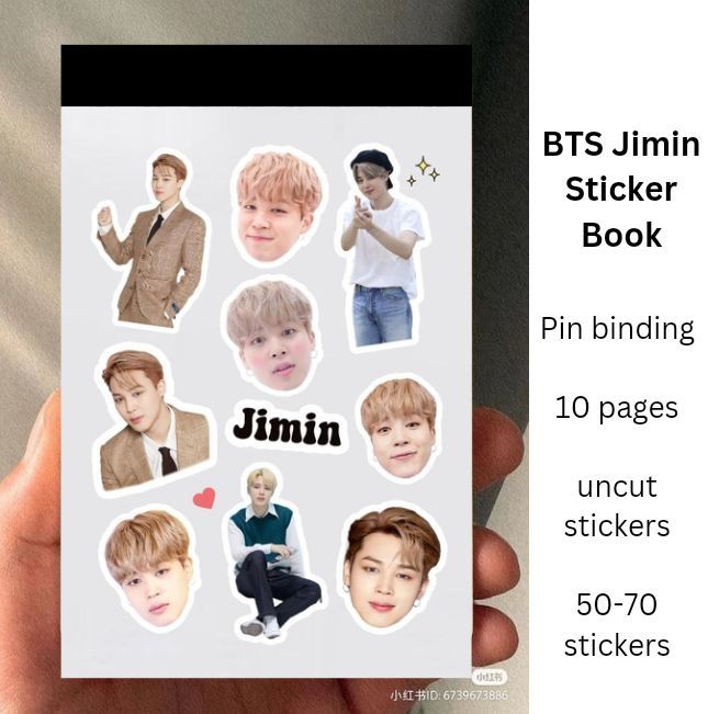 BTS Jimin Sticker book for Army