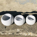 Spherical Flowerpot Silicone Mold DIY Candle Cup Jewelry Storage Box Plaster Resin Vessel Planters Concrete Casting Mould. 