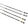 Skyrim Elegant Clear Zicron Crystal Beaded Lanyand for Glasses Sunglassess Chain Eyeglasses Strap Rope Eyewear Cord Accessories. 