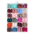 24 Sets Nails Tray (576 Pcs) with 1 Free Glue. 