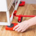 Furniture Mover Tool Heavy Stuffs Moving Roller with Bar Furniture Mover Lifter with Wheel Professional Moving Transport Tool. 